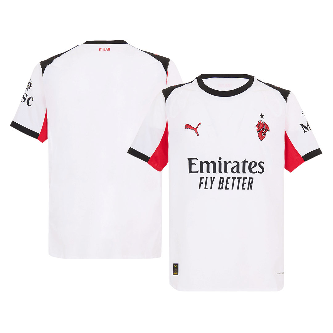 Venkovní Fotbalový Dres AC Milán 25/26 Authentic