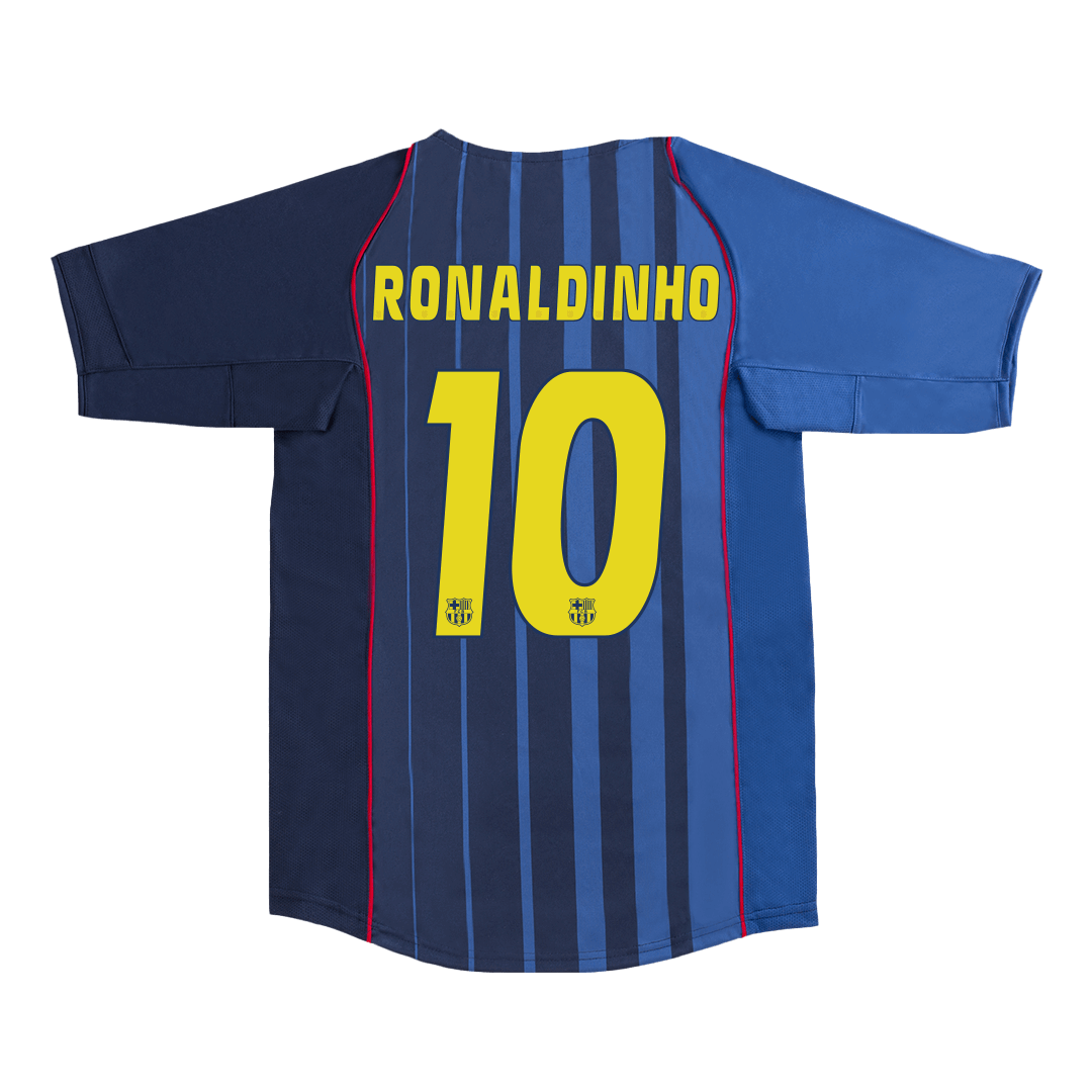 Venkovní Retro Dres Barcelona 2004/05 RONALDINHO #10