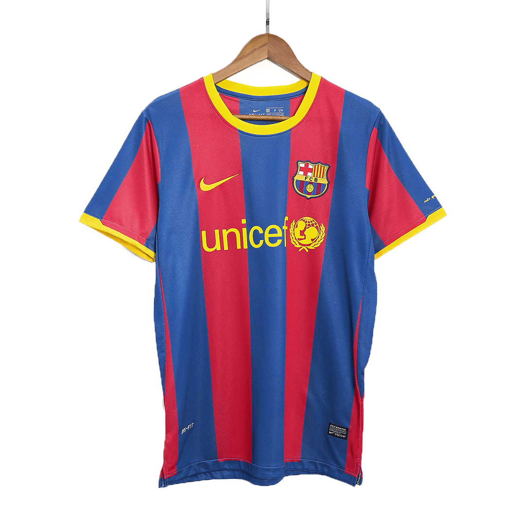 Domácí Retro Dres Barcelona 2010/11 DAVID VILLA #7