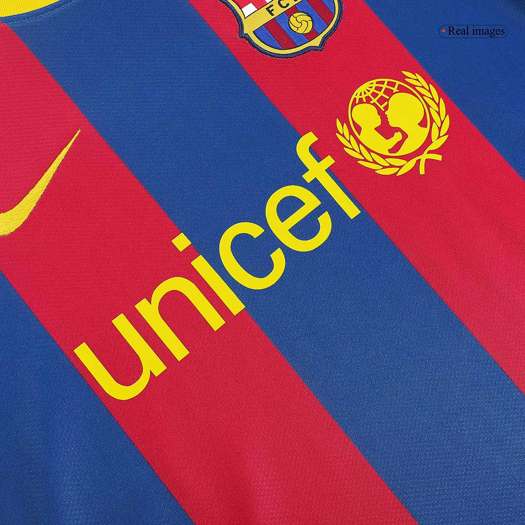 Domácí Retro Dres Barcelona 2010/11 PUYOL #5