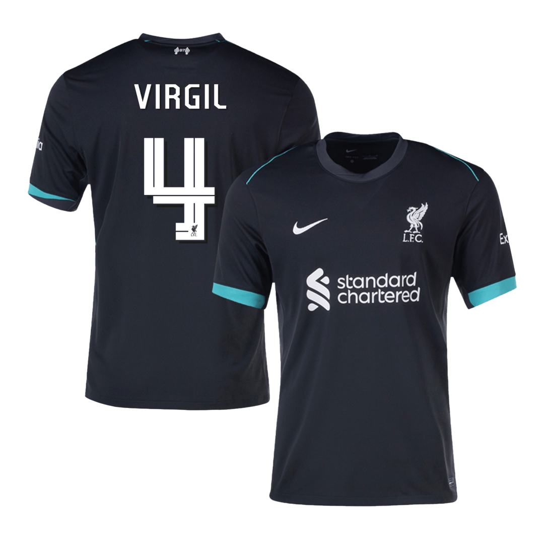 Venkovní Fotbalový Dres Liverpool 24/25 VIRGIL #4 UCL