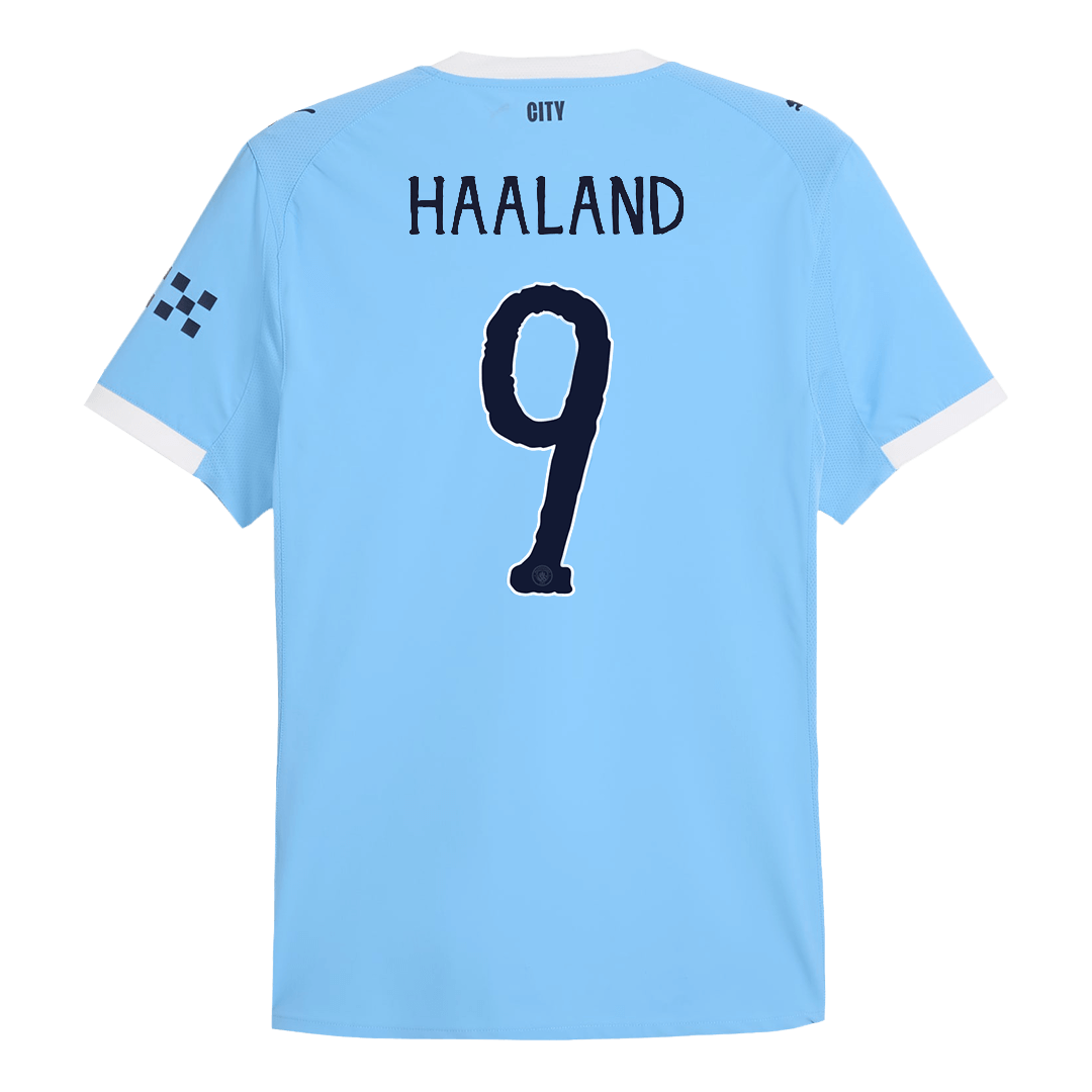 Domácí Fotbalový Dres Manchester City 25/26 Authentic HAALAND #9