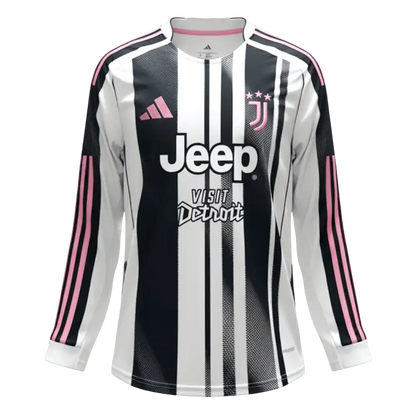 Juventus domácí fotbalový dres 2025/26 dlouhý rukáv