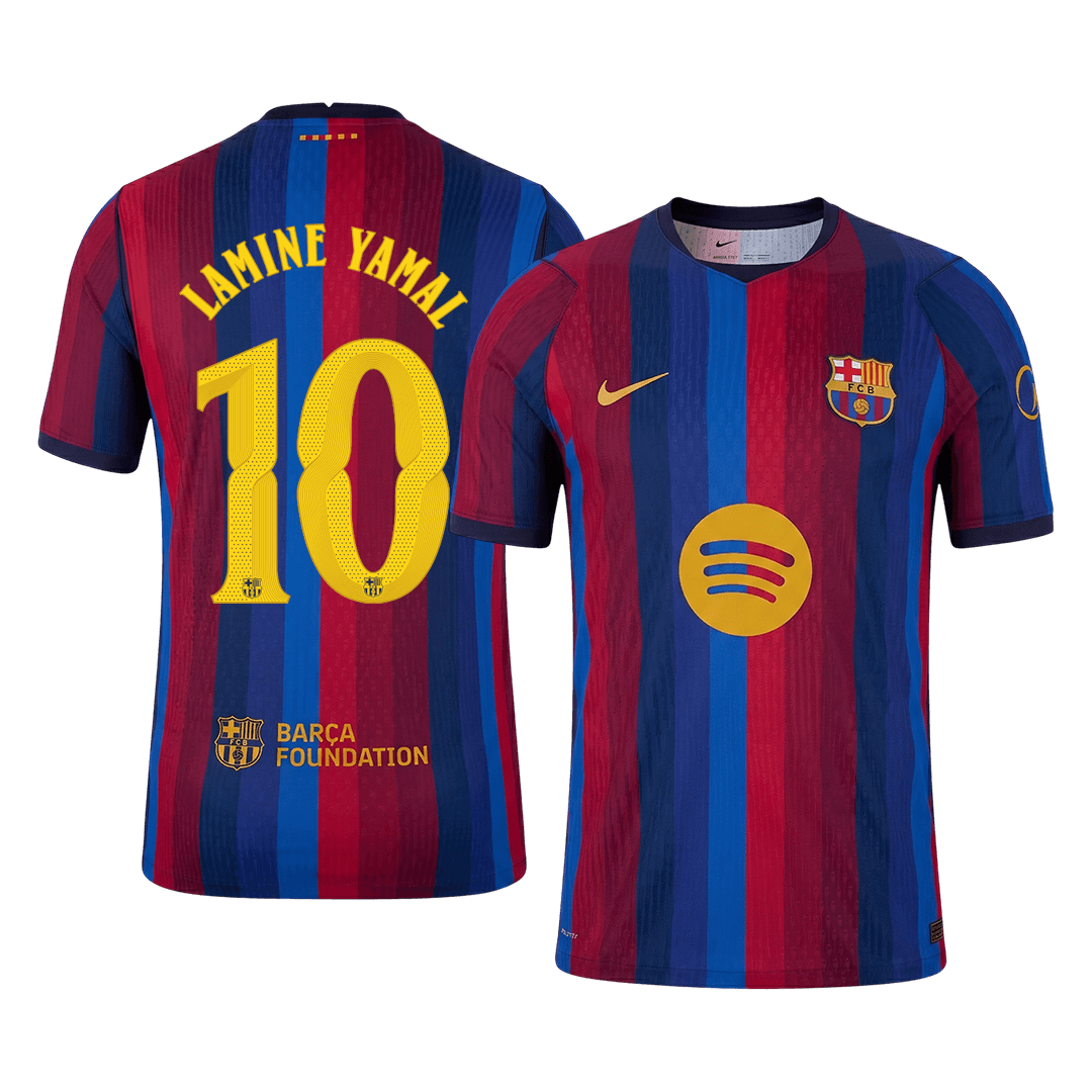 Barcelona domácí dres 2026/27 hráčská verze LAMINE YAMAL #10 UCL