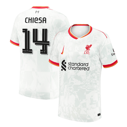 Třetí Fotbalový Dres Liverpool CHIESA #14 UCL