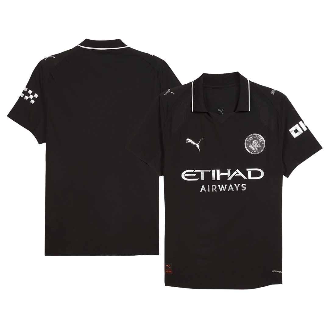 Venkovní Fotbalový Dres Manchester City 25/26 Authentic