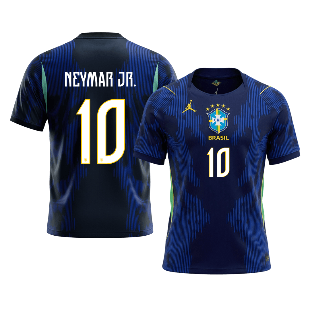 Brazílie venkovní fotbalový dres MS 2026 NEYMAR JR. #10