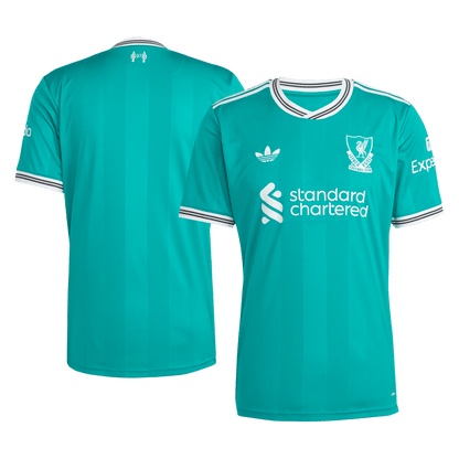 Liverpool třetí fotbalový dres 2025/26
