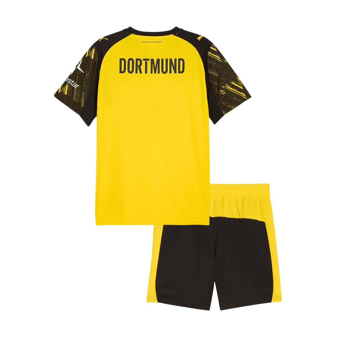 Borussia Dortmund dětská domácí sada dresu 2025/26