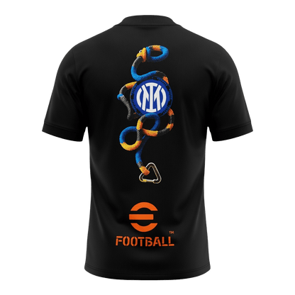 Inter Milán předzápasový fotbalový dres 2025/26 - černá