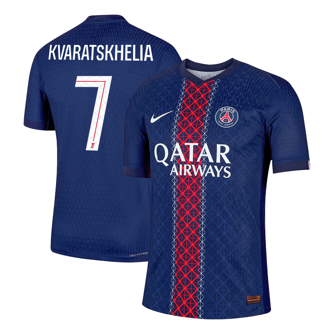 Domácí Fotbalový Dres PSG 25/26 Authentic KVARATSKHELIA #7