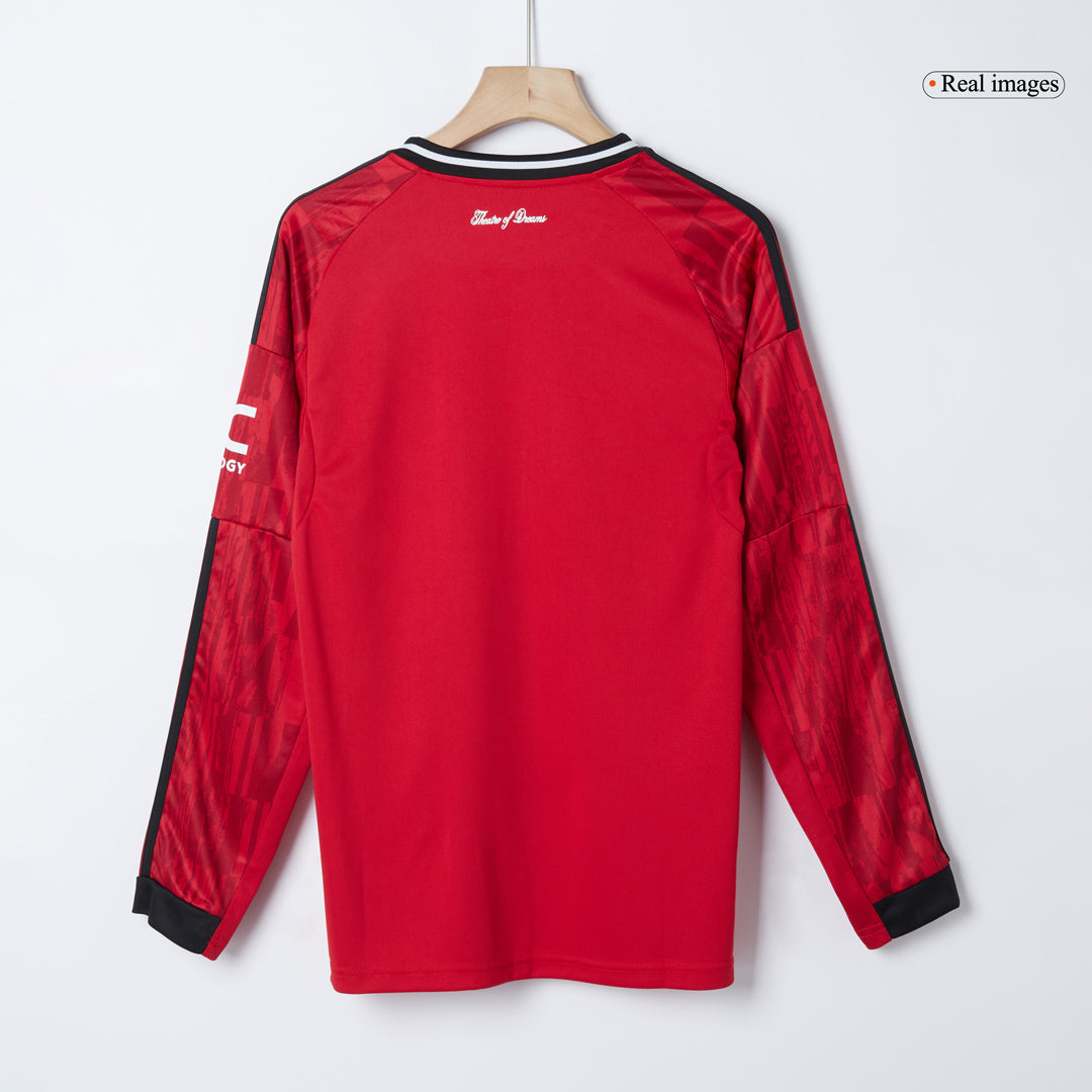 Domácí Fotbalový Dres Manchester United 25/26 Long Sleeve