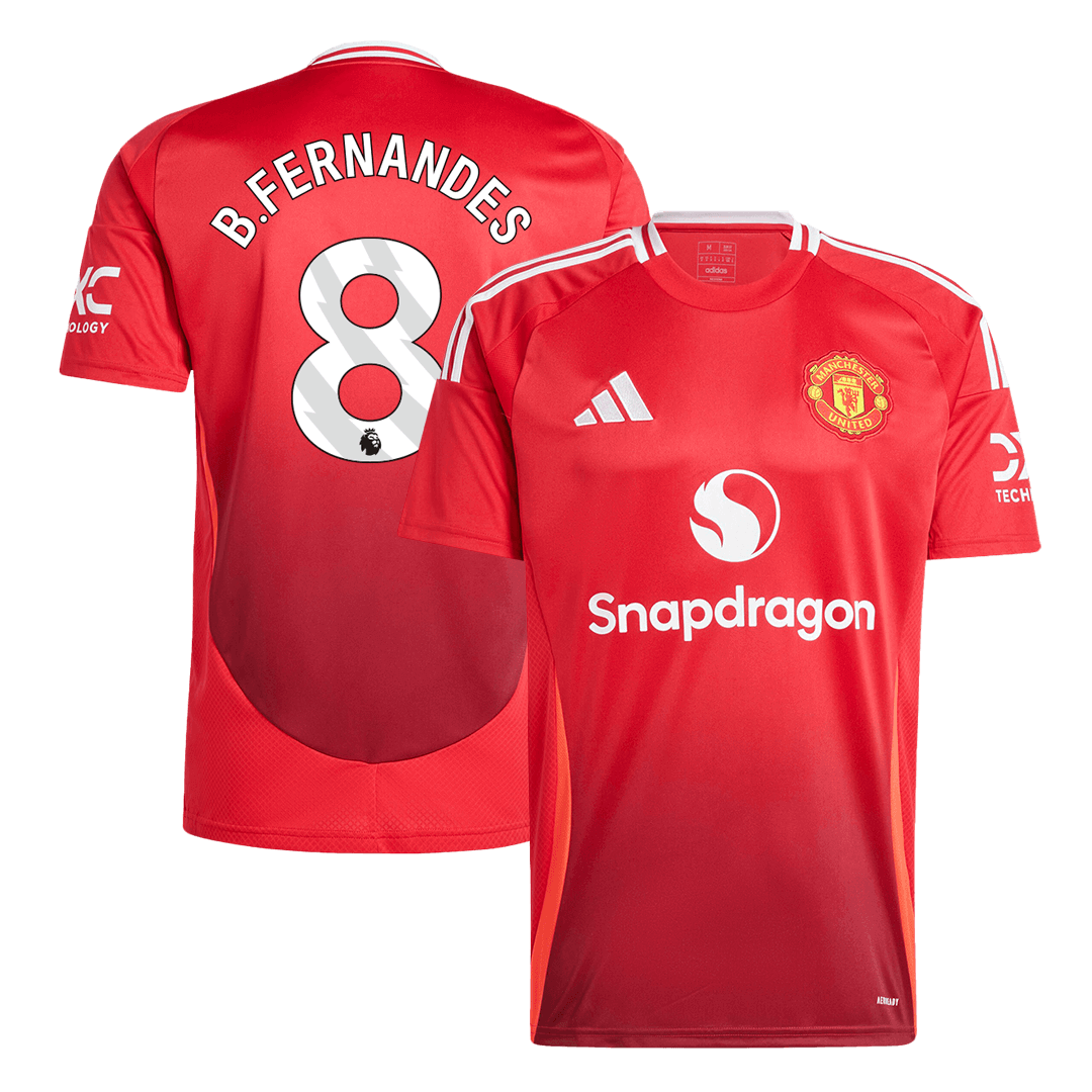 Domácí Fotbalový Dres Manchester United 24/25 B.FERNANDES #8