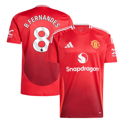 Domácí Fotbalový Dres Manchester United 24/25 B.FERNANDES #8