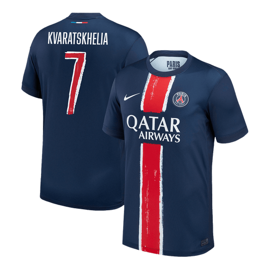 Domácí Fotbalový Dres PSG 24/25 KVARATSKHELIA #7 UCL