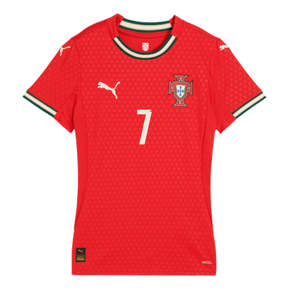 Dámský Domácí Fotbalový Dres Portugal 2025 RONALDO #7