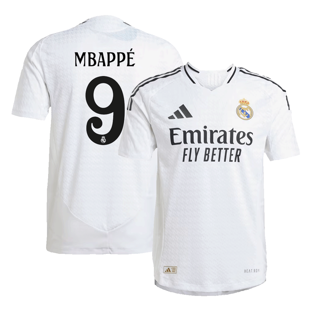 Domácí Fotbalový Dres Real Madrid 24/25 Authentic MBAPPÉ #9