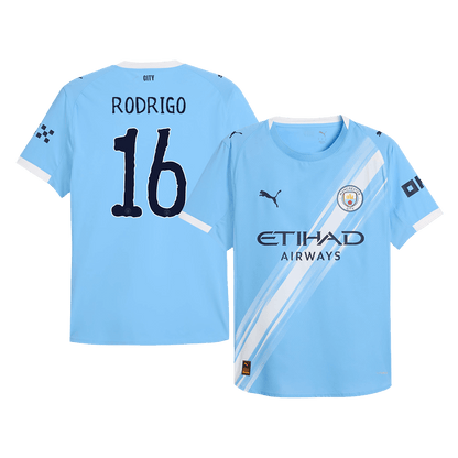 Domácí Fotbalový Dres Manchester City 25/26 Authentic RODRIGO #16