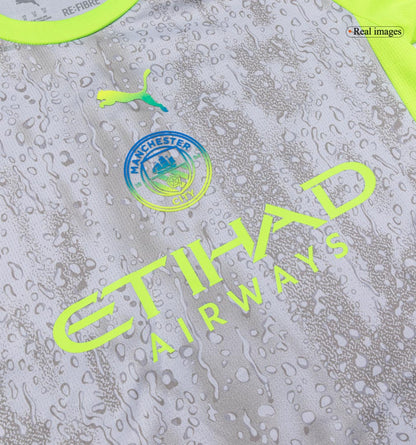 Manchester City dětská třetí sada dresu 2025/26