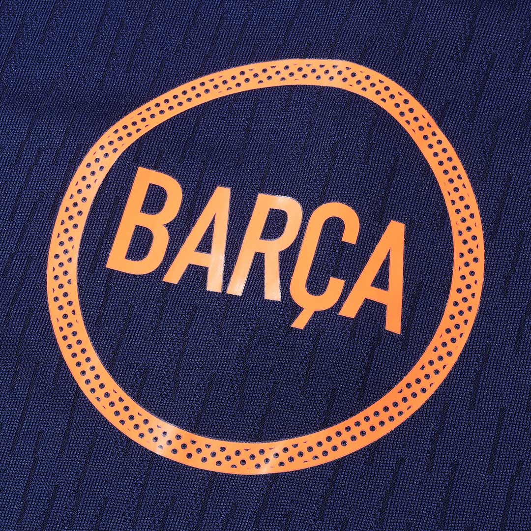 Barcelona dětská sada mikiny 2025/26 černá & oranžová