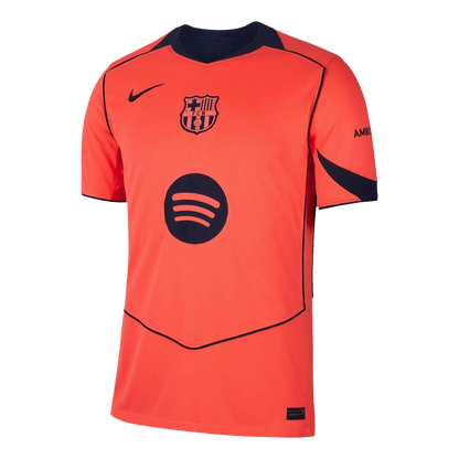 Barcelona třetí fotbalový dres 2025/26 F.DE JONG #21 UCL