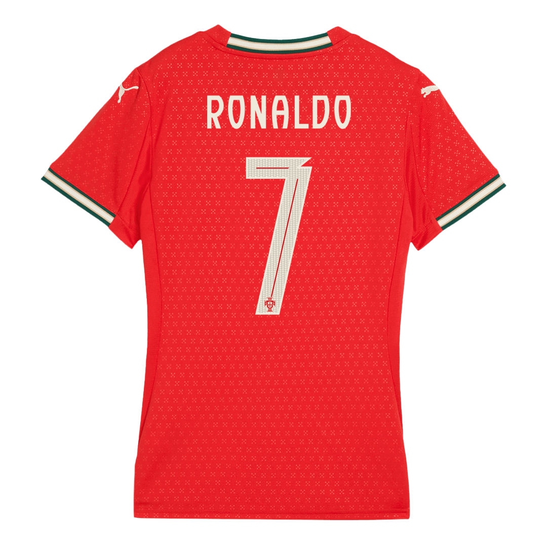 Dámský Domácí Fotbalový Dres Portugal 2025 RONALDO #7