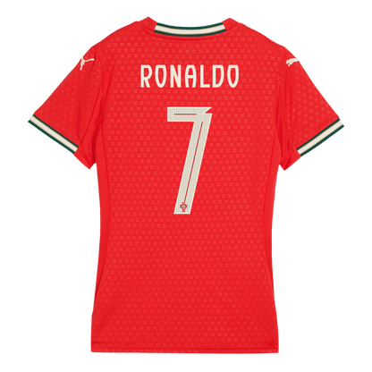 Dámský Domácí Fotbalový Dres Portugal 2025 RONALDO #7