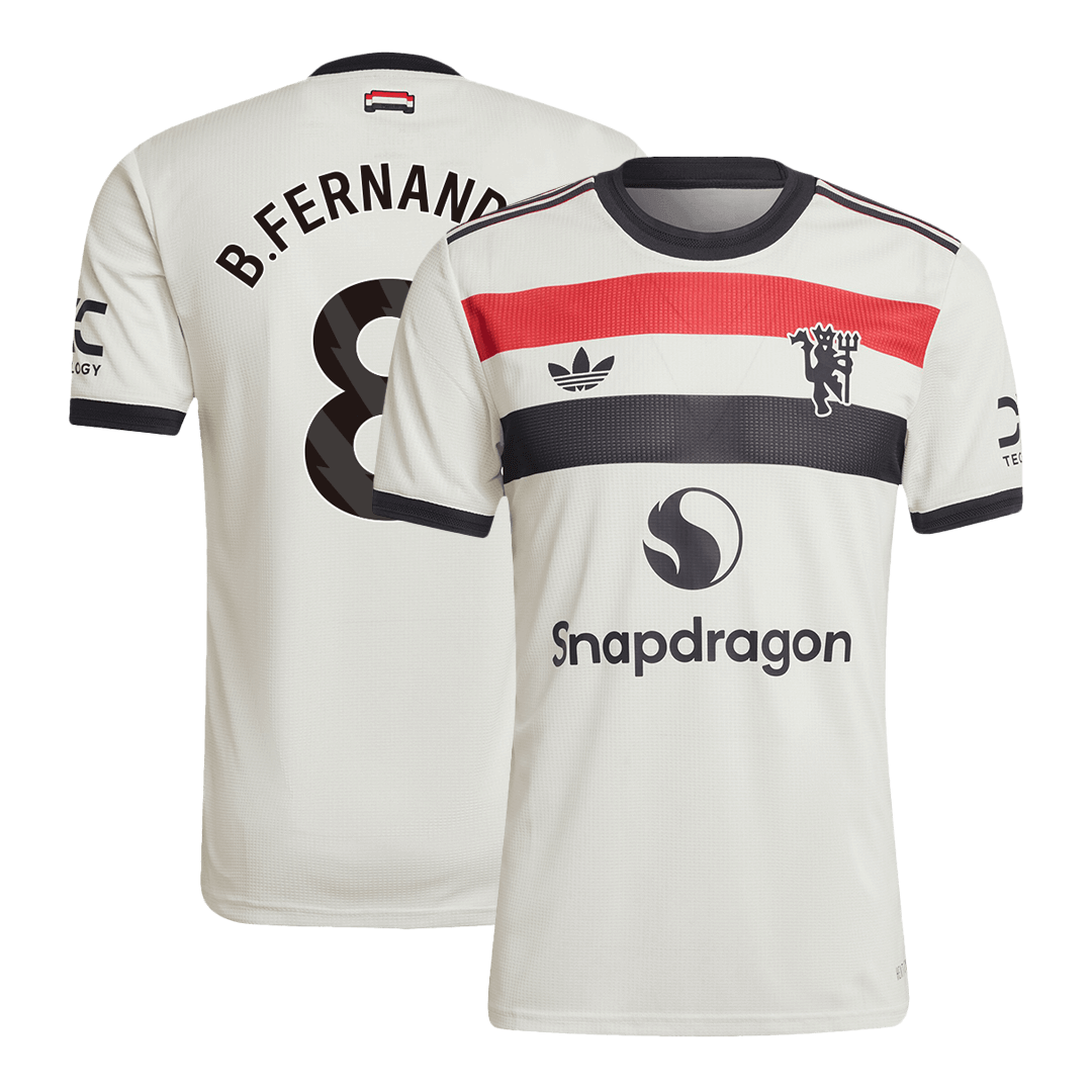 Třetí Fotbalový Dres Manchester United 24/25 Authentic B.FERNANDES #8