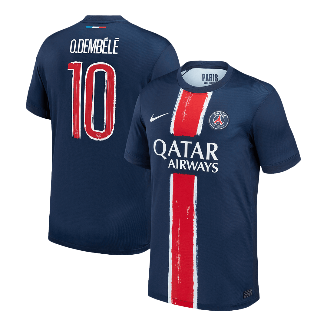 Domácí Fotbalový Dres PSG 24/25 O.DEMBÉLÉ #10 UCL