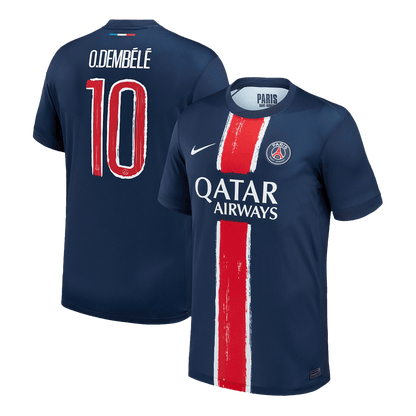 Domácí Fotbalový Dres PSG 24/25 O.DEMBÉLÉ #10 UCL