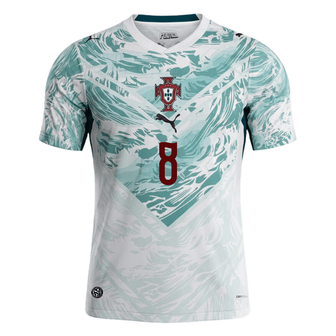 Portugalsko venkovní fotbalový dres MS 2026 B.FERNANDES #8