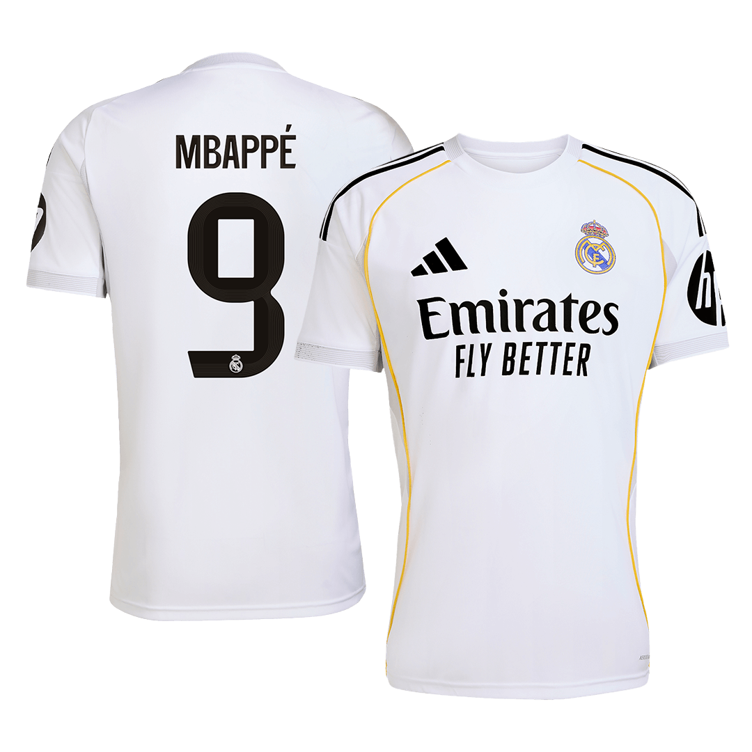 Domácí Fotbalový Dres Real Madrid 25/26 MBAPPÉ #9