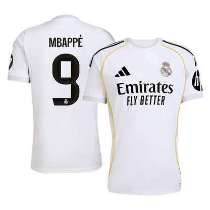 Domácí Fotbalový Dres Real Madrid 25/26 MBAPPÉ #9