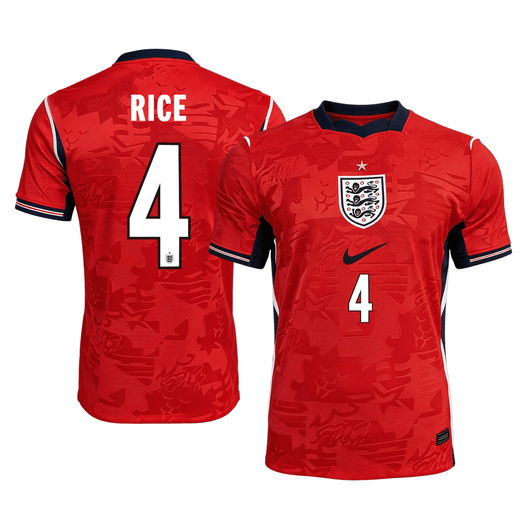 Anglie venkovní fotbalový dres MS 2026 RICE #4