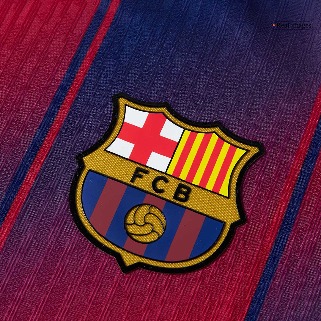 Barcelona domácí fotbalový dres 2025/26 hráčská verze KOUNDE #23 UCL