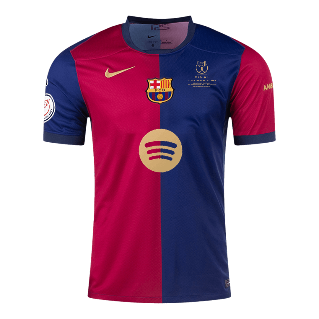 Domácí Fotbalový Dres Barcelona 24/25 - Copa del Rey Final