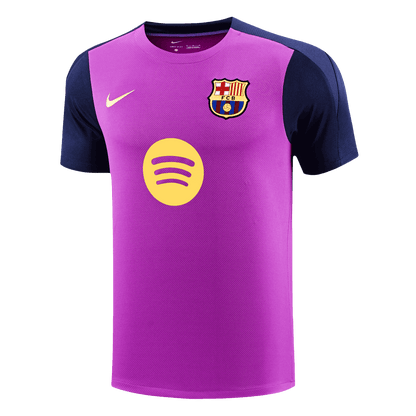 Předzápasový Fotbalový Dres Barcelona - Purple