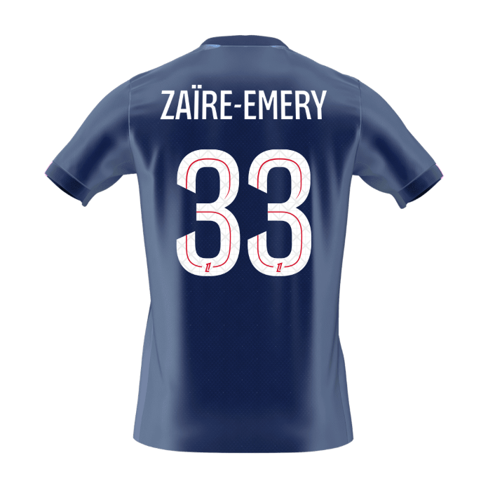 PSG domácí fotbalový dres 2025/26 ZAïRE EMERY #33