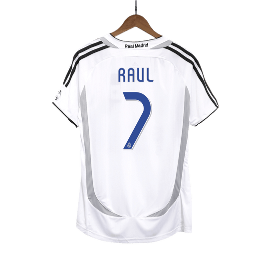 Domácí Retro Dres Real Madrid 2006/07 Retro RAUL #7