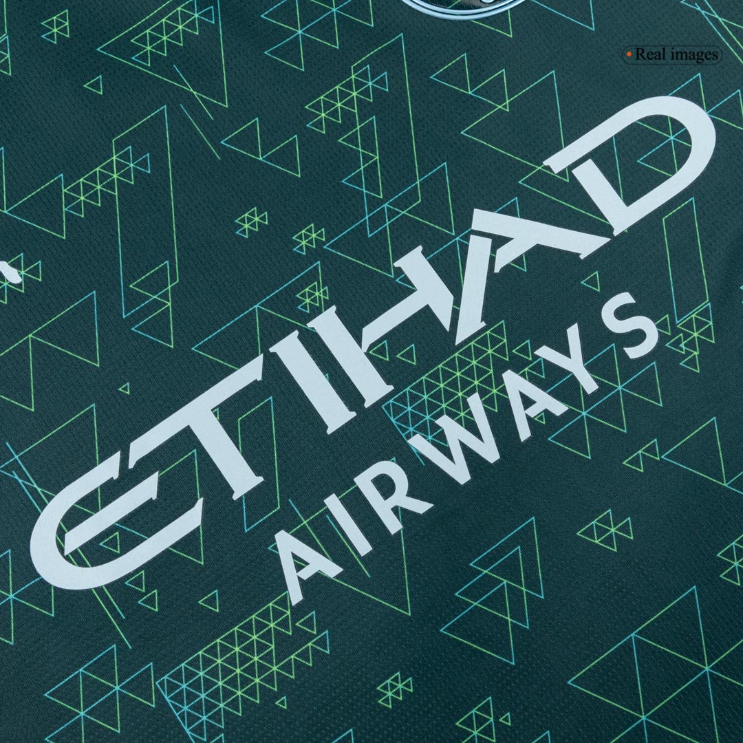 Manchester City čtvrtá fotbalový dres 2025/26