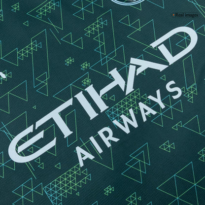 Manchester City čtvrtá fotbalový dres 2025/26