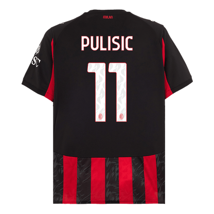 Domácí Fotbalový Dres AC Milán 25/26 PULISIC #11