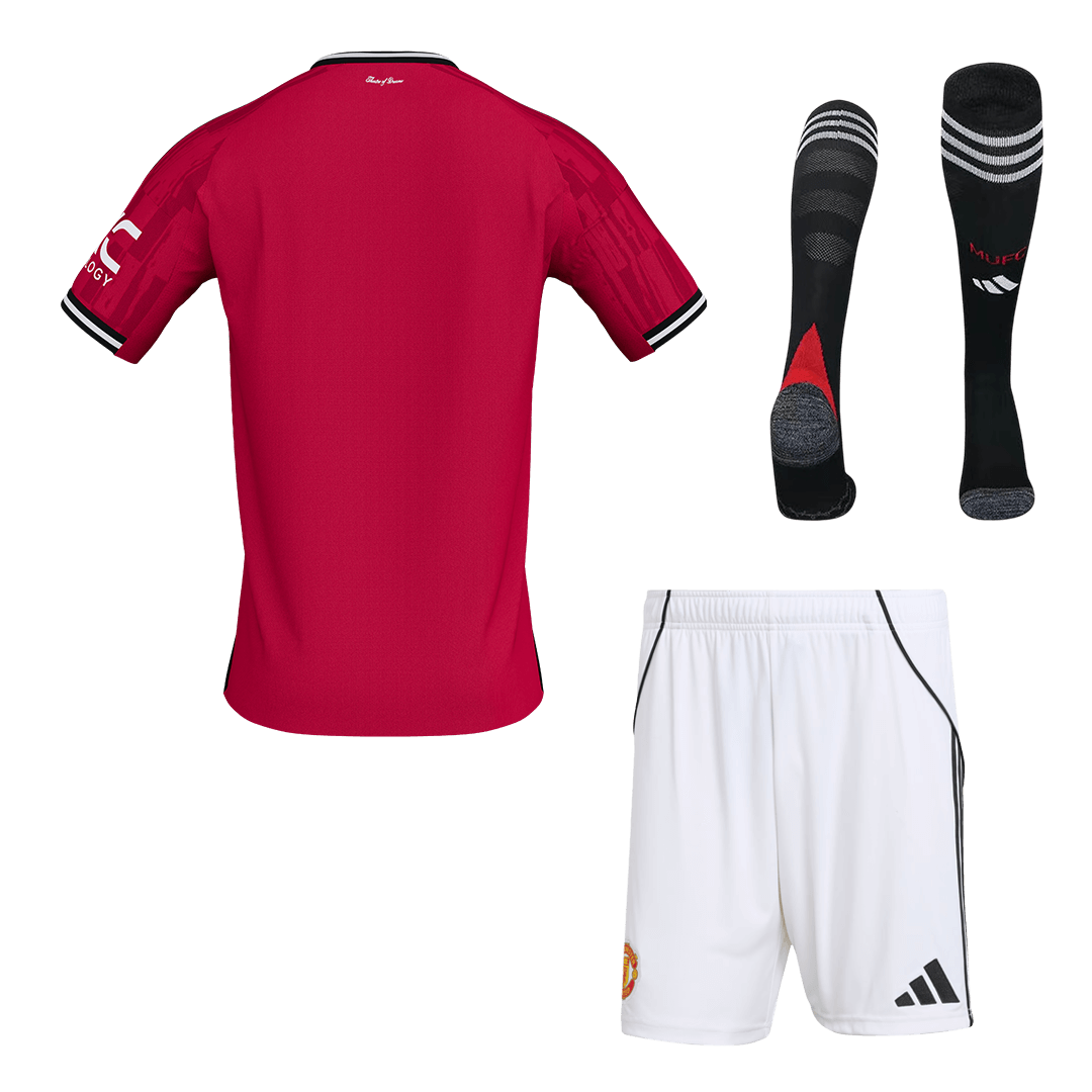Manchester United domácí kompletní sada 2025/26