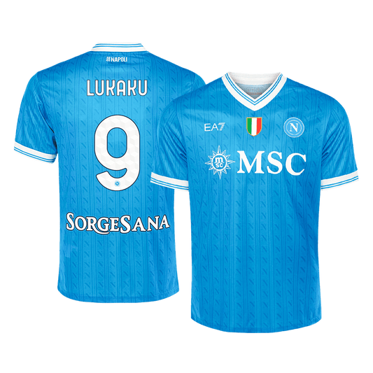 Domácí Fotbalový Dres Napoli 25/26 LUKAKU #9