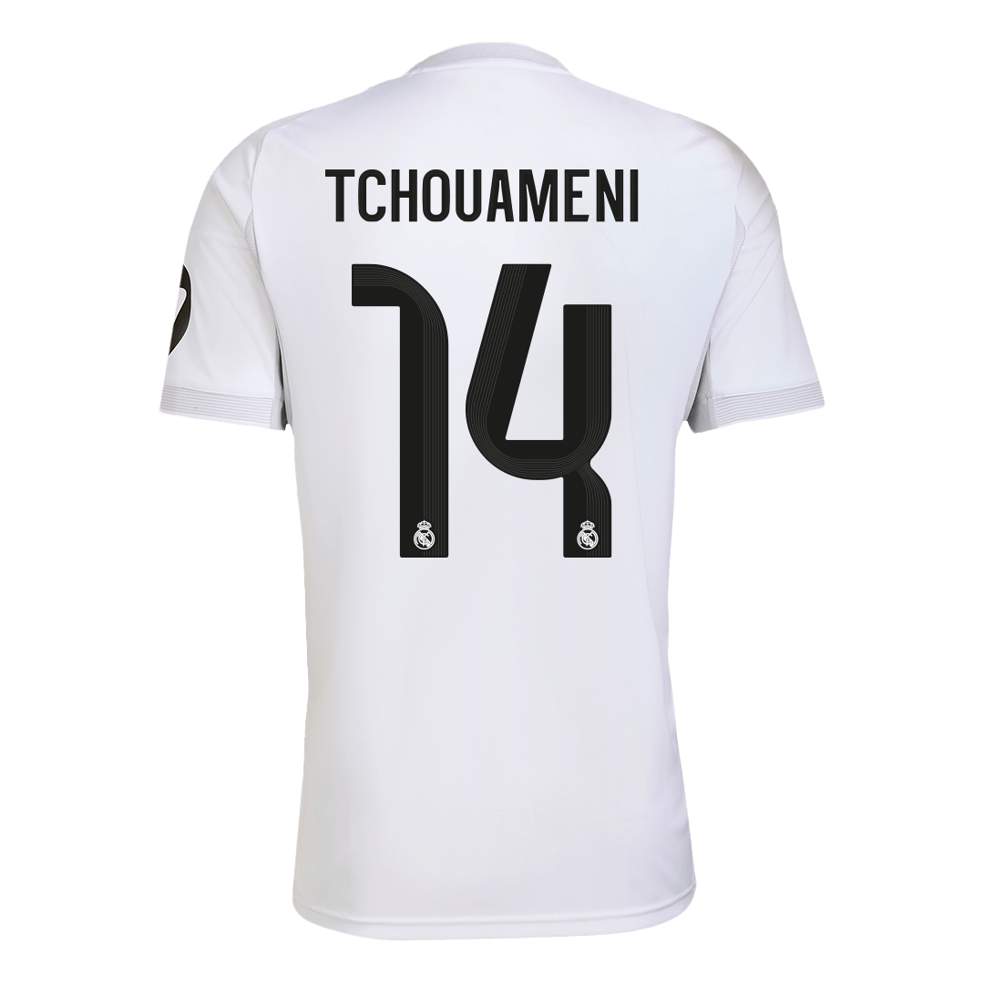 Real Madrid domácí fotbalový dres 2025/26 TCHOUAMENI #14