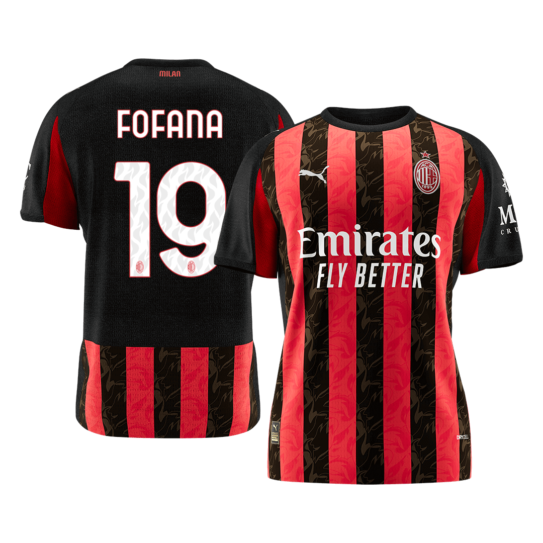 AC Milán domácí fotbalový dres 2025/26 FOFANA #19