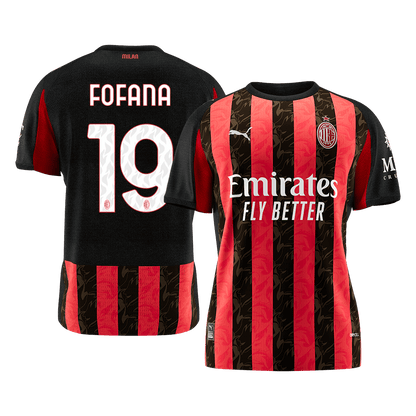 AC Milán domácí fotbalový dres 2025/26 FOFANA #19
