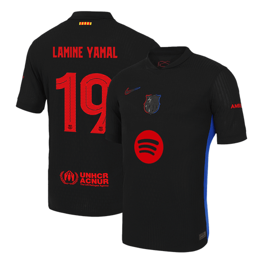 Venkovní Fotbalový Dres Barcelona 24/25 Authentic LAMINE YAMAL #19