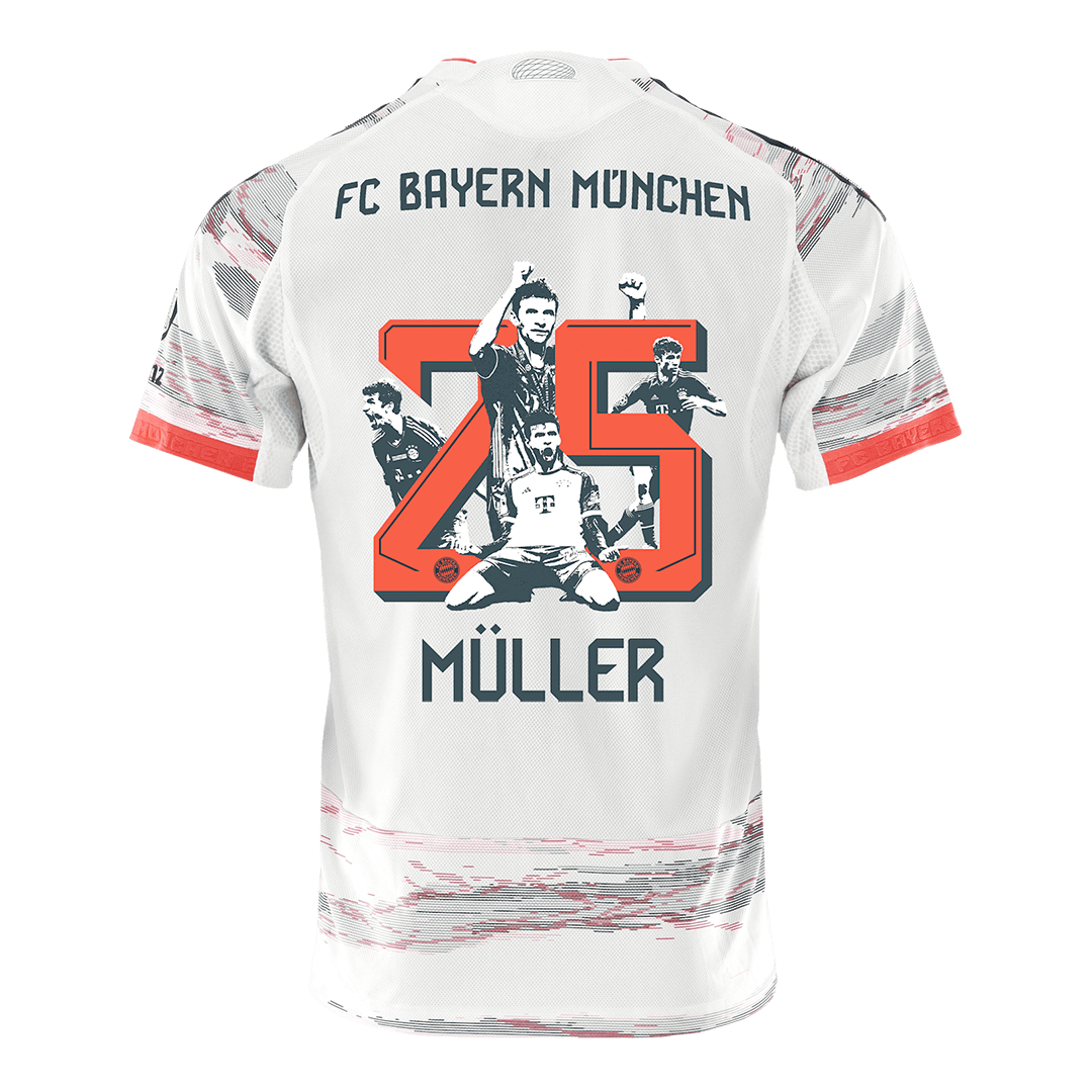 Venkovní Fotbalový Dres Bayern Mnichov 25/26 Authentic MÜLLER Special #25