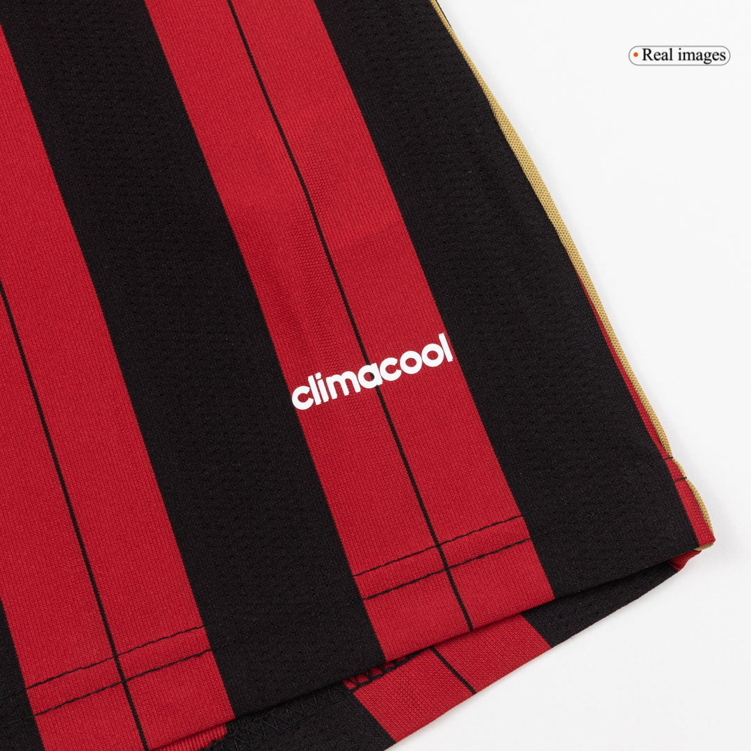 AC Milán domácí retro dres 2013/14 dlouhý rukáv